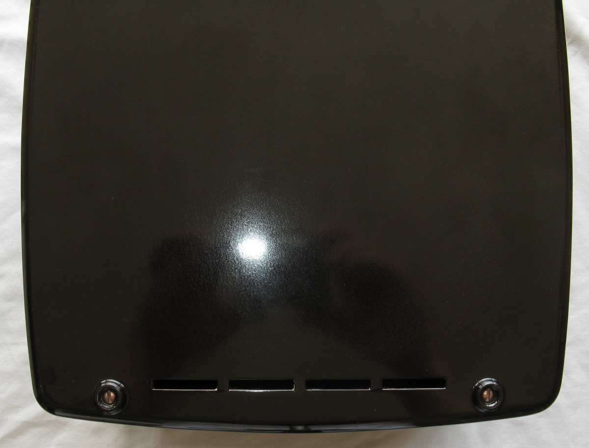 Bottom of bakelite case